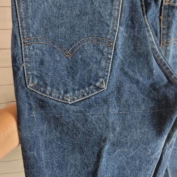 VINTAGE LEVI'S 646 ORANGE TAB 1970'S MEDIUM WASH, sz 31x30 - Picture 9 of 16